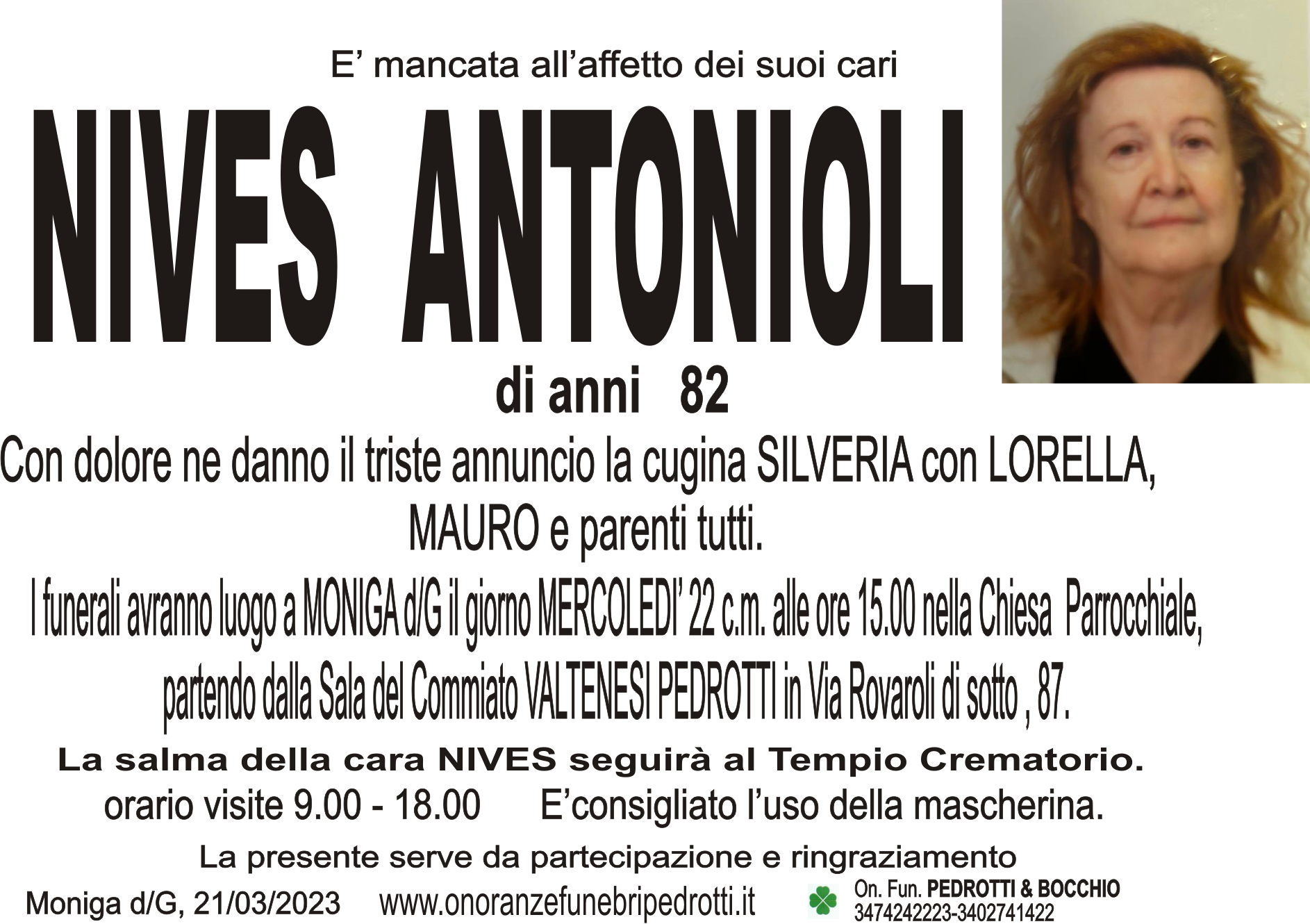 Scopri di più sull'articolo Antonioli Nives