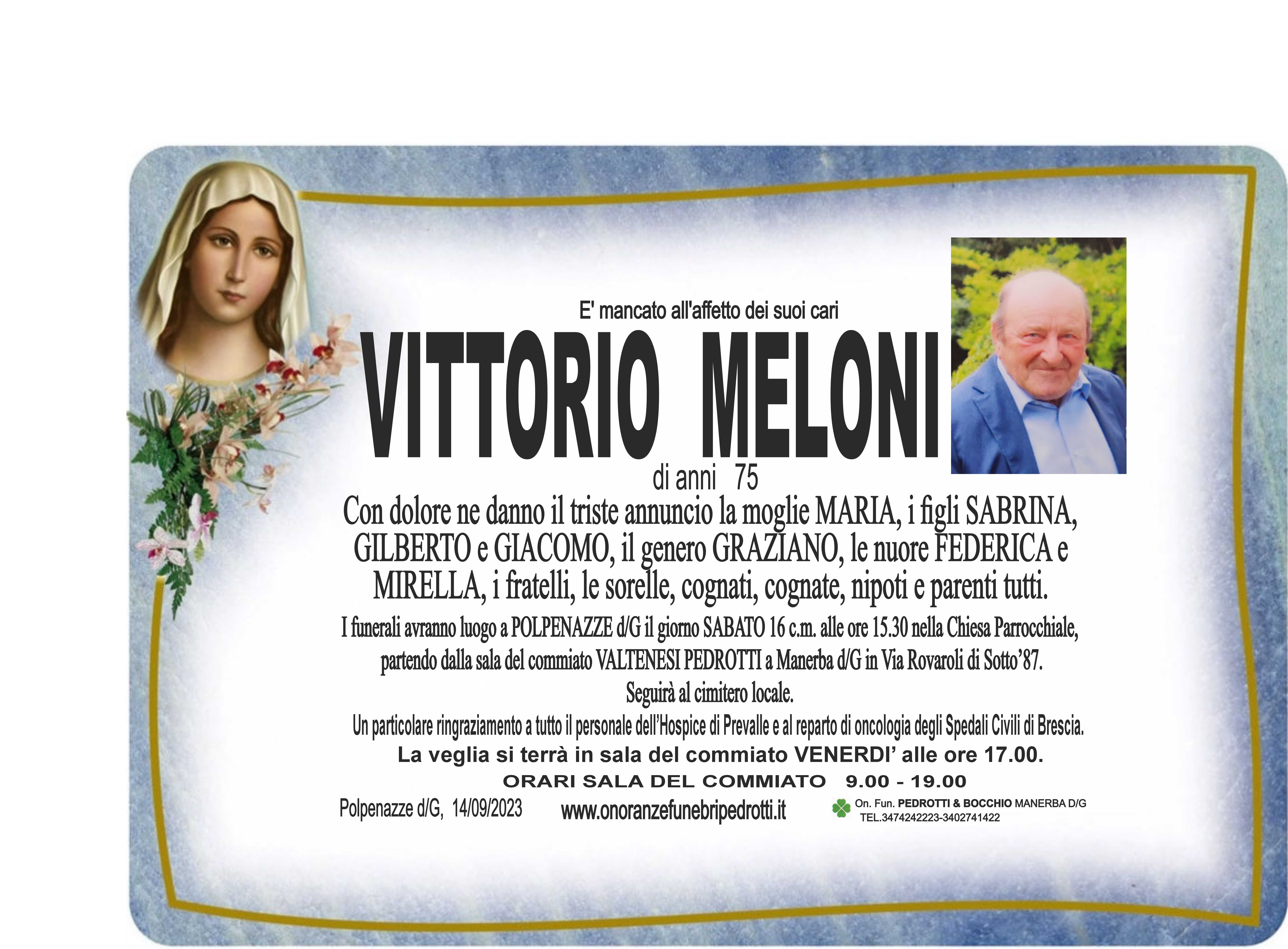 Scopri di più sull'articolo Meloni Vittorio