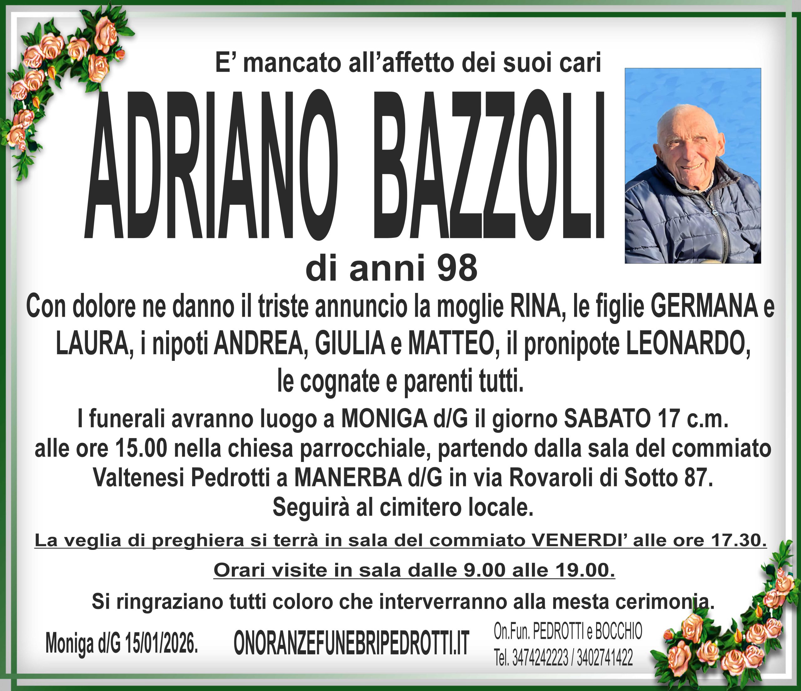Al momento stai visualizzando Adriano Bazzoli