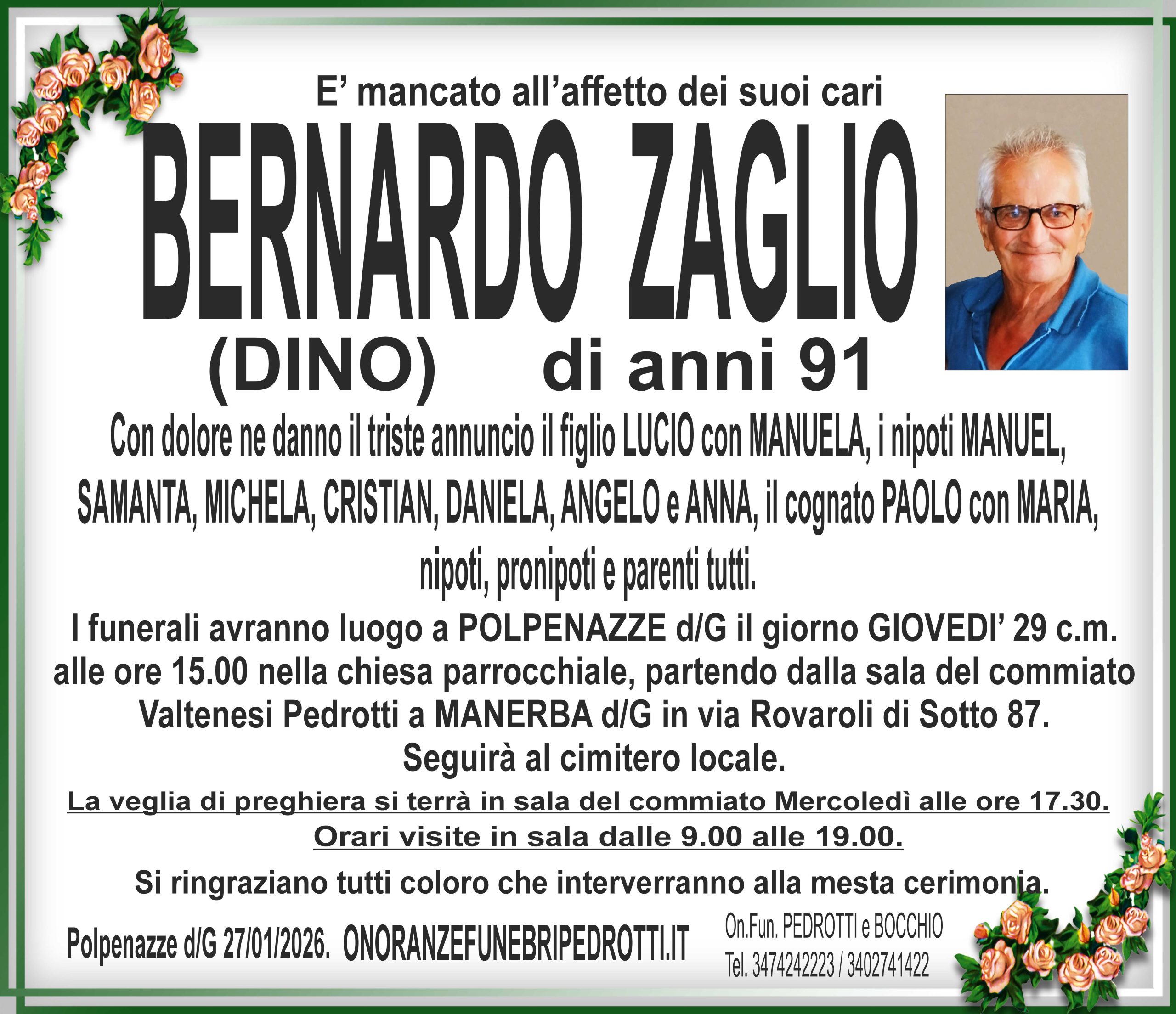 Al momento stai visualizzando Bernardo Zaglio