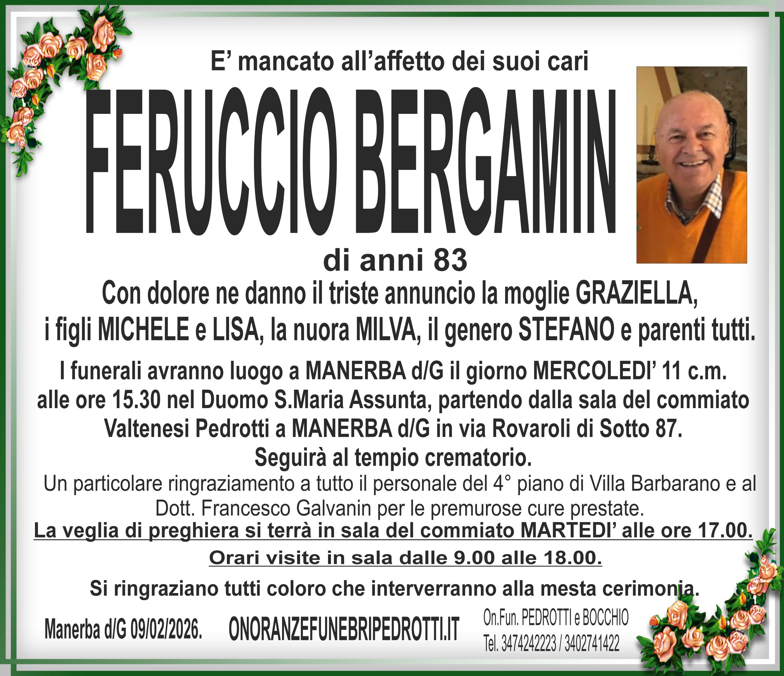 Al momento stai visualizzando Feruccio Bergamin