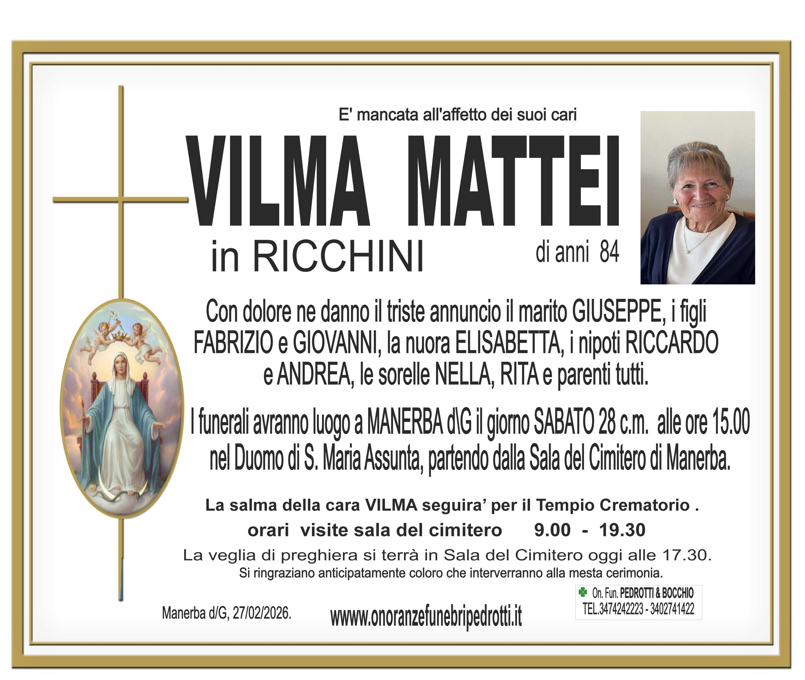 Scopri di più sull'articolo Mattei Vilma