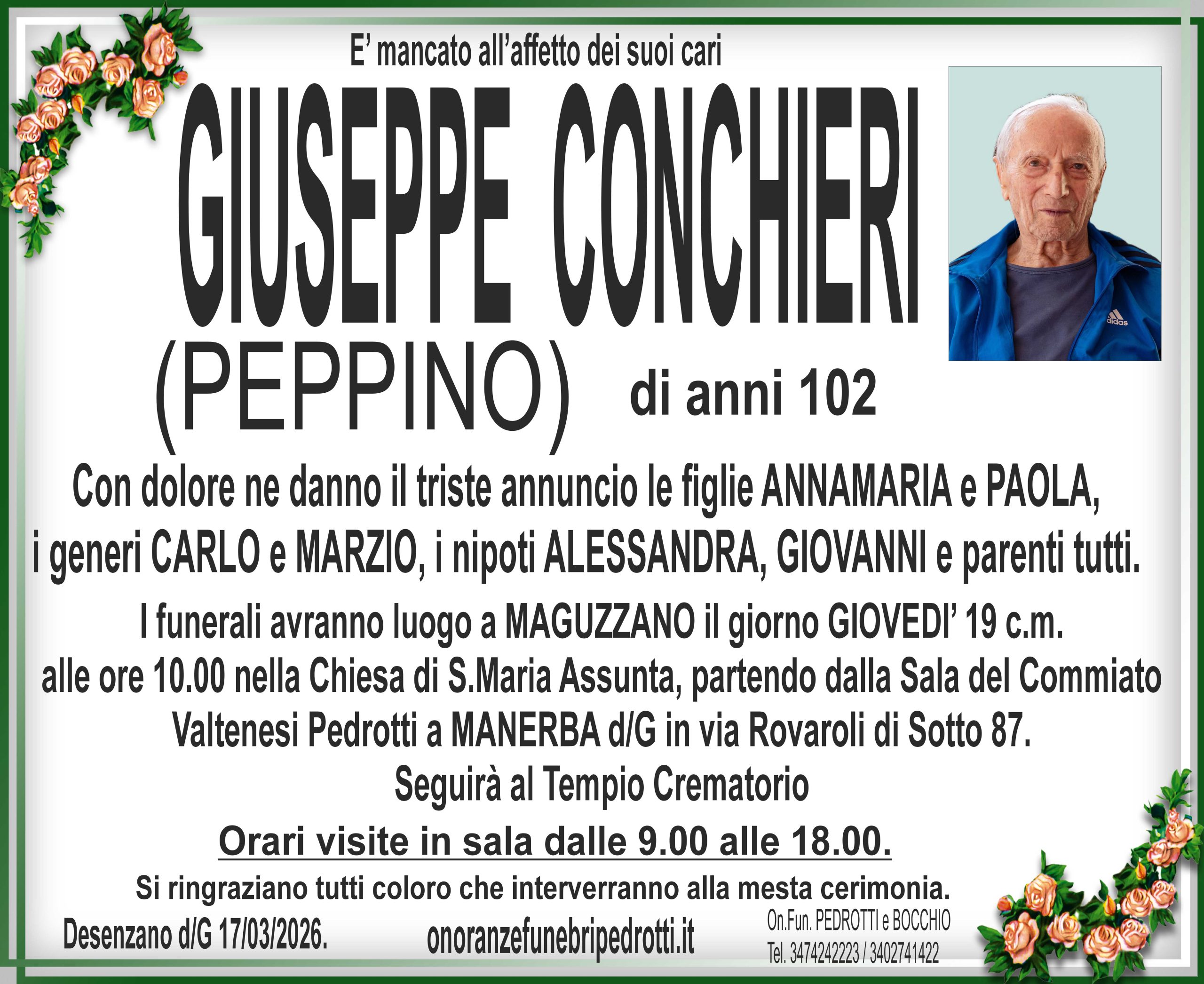 Scopri di più sull'articolo Giuseppe Conchieri