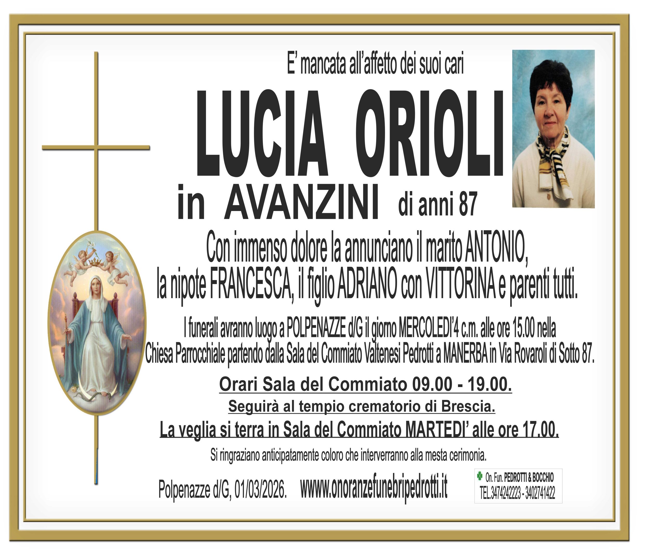 Scopri di più sull'articolo Lucia Orioli