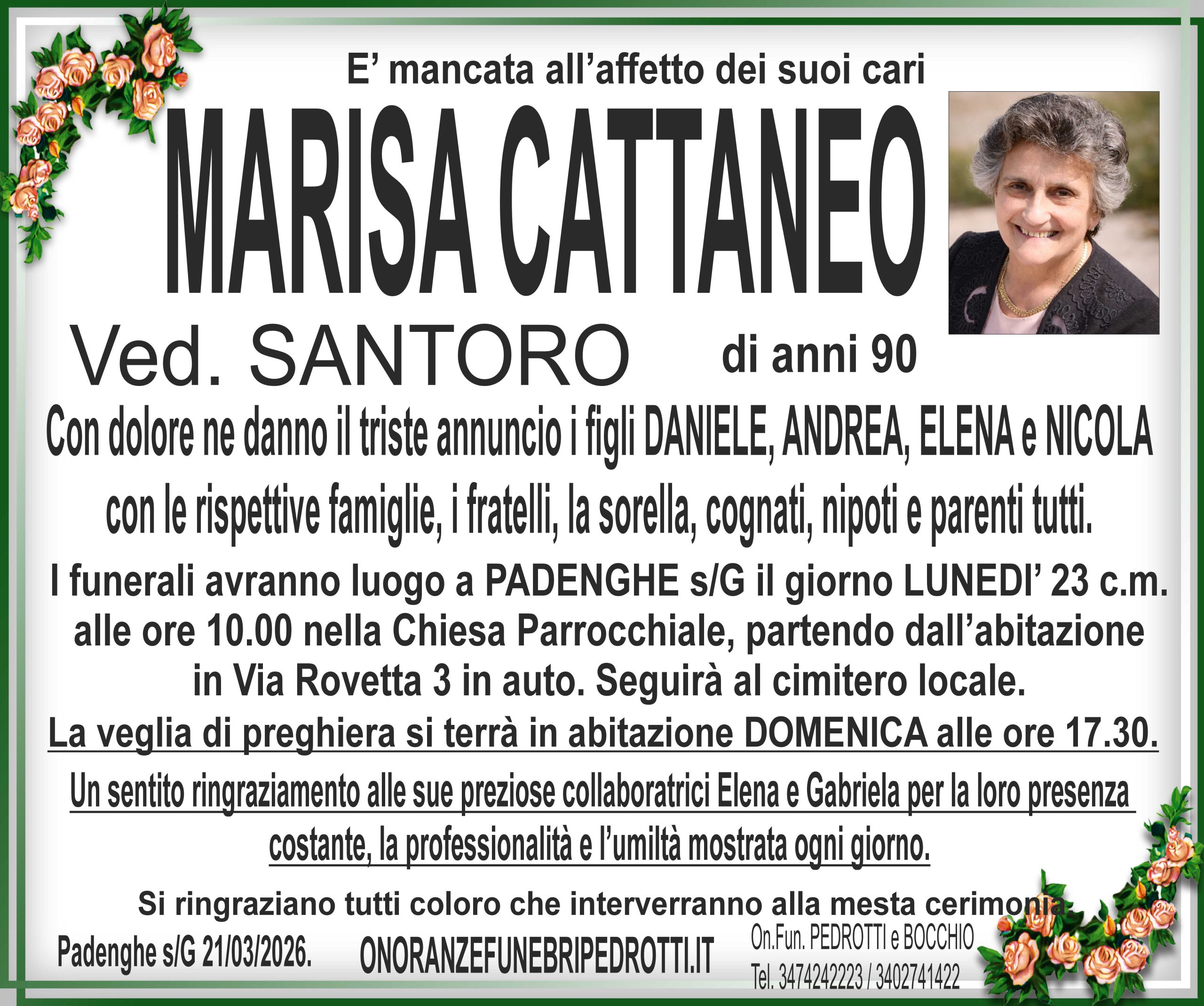 Scopri di più sull'articolo Marisa Cattaneo
