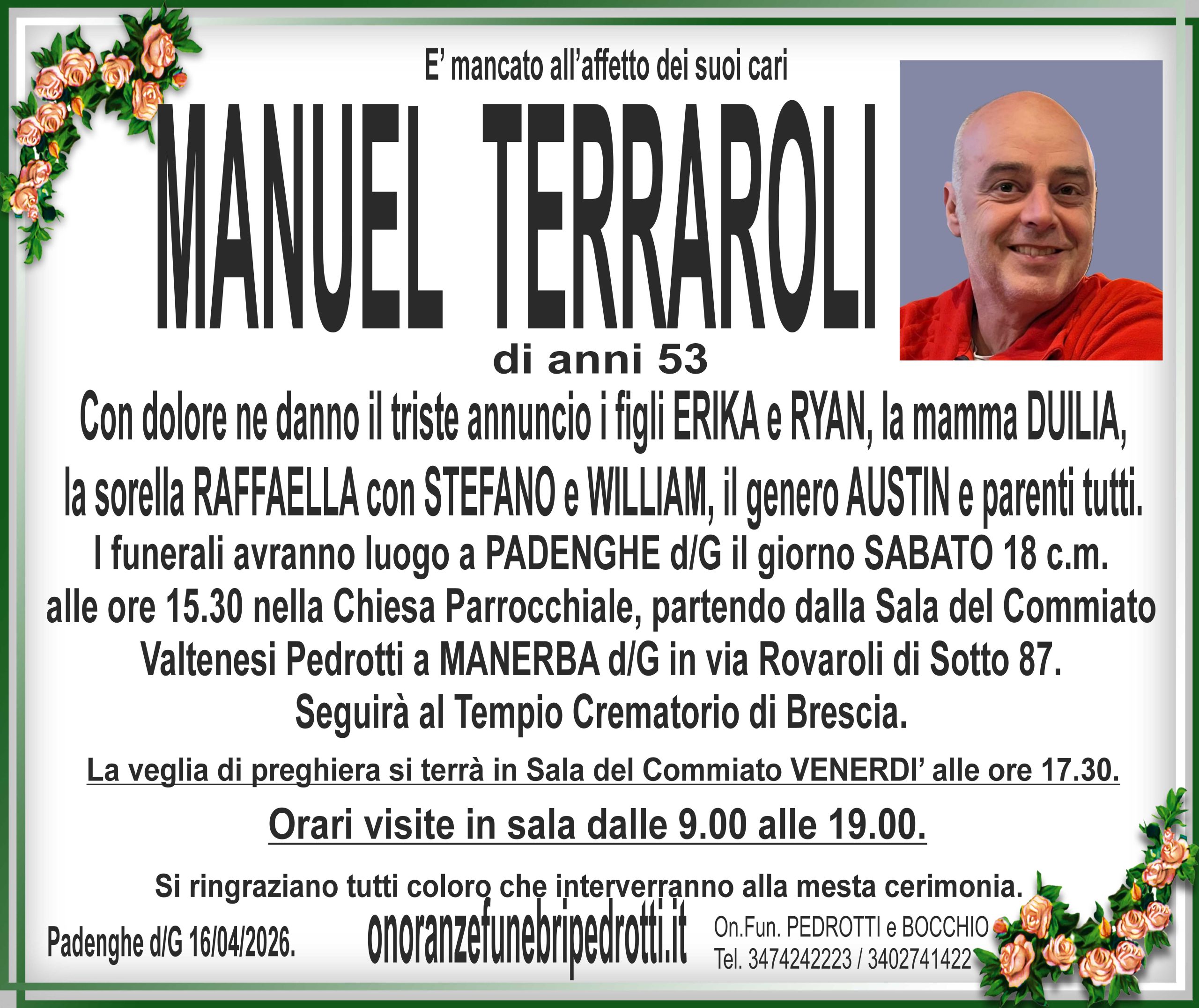 Al momento stai visualizzando Terraroli Manuel